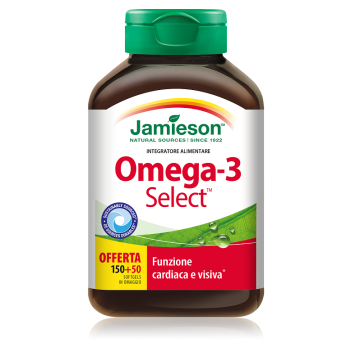 Jamieson omega 3 select 150 + 50 softgels