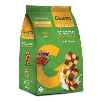 Giusto senza glutine scacchi equilibrio 250 g