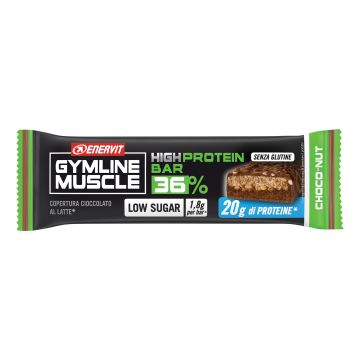 Gymline protein bar 36 choco nut ls 55 g