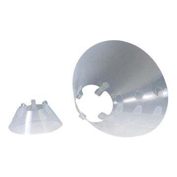 Record collare elisabettiano di protezione trasparente taglia xxxl 40 cm Record collare elisabettiano di protezione trasparente taglia xxxl 40 cm