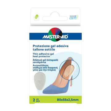 Footcare protezione adesiva tallone sottile 2 pezzi