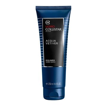COLLISTAR - Linea Uomo - Acqua Vetiver - Doccia Shampoo 250 Ml