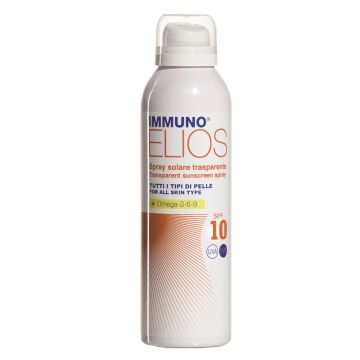 Immuno elios spray solare trasparente spf 10 150 ml