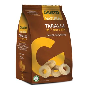 Giusto senza glutine taralli 7 cereali 175 g