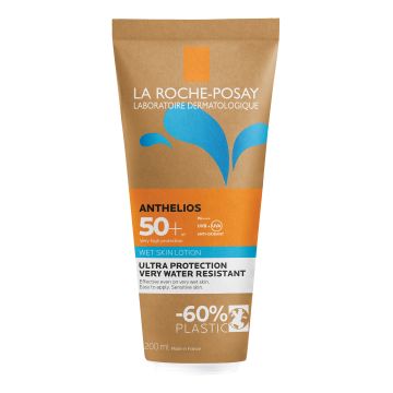 Anthelios gel pelle bagnata 50+ 200 ml nuovo paperpack