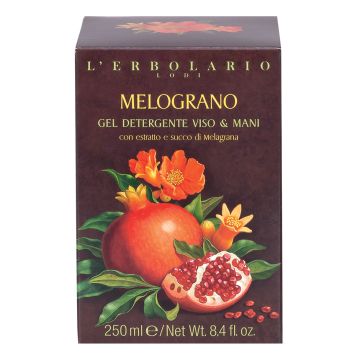 Melograno gel detergente viso & mani 250 ml