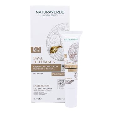 Natura verde bio bava di lumaca contorno occhi rigenerante 15 ml