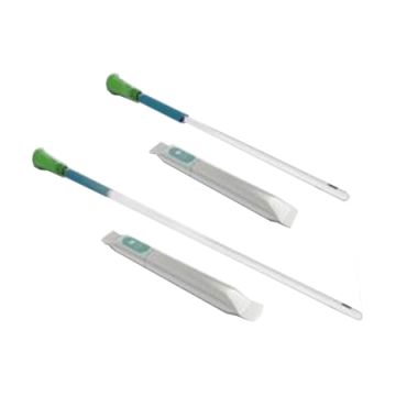 Catetere urinario intermittente idrofilico gentlecath glide uomo a punta curva ch10 30 pezzi