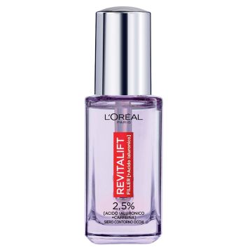 L'oreal paris revitalift filler + acido ialuronico 2,5% siero contorno occhi 20 ml