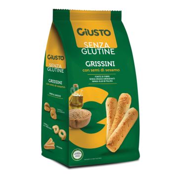 Giusto senza glutine grissini al sesamo 150 g