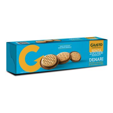 Giusto senza zucchero denari 120 g