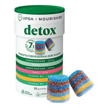 Upsa x nourished detox 30 gummies