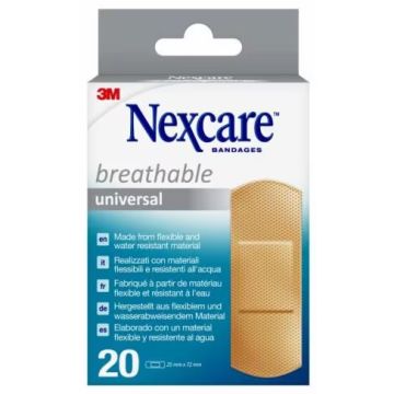 Cerotto nexcare universal 25x72 mm 20 pezzi promo Cerotto nexcare universal 25x72 mm 20 pezzi promo