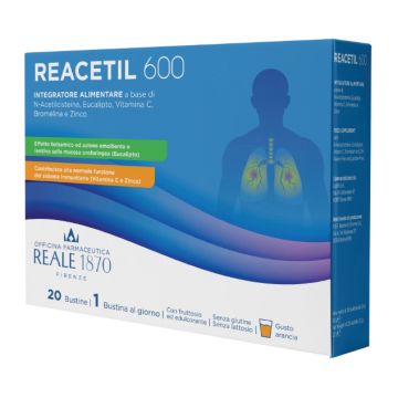 Reacetil 600 20 bustine reale 1870
