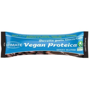 Ultimate barr vegan proteica ciocco caffe' 1 pezzo 40 g