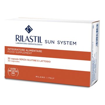 Rilastil Sun System Integratore Antiossidante BIPACCO 30+30 Capsule