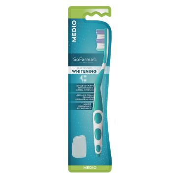 Sofarmapiu' spazzolino white setole medie