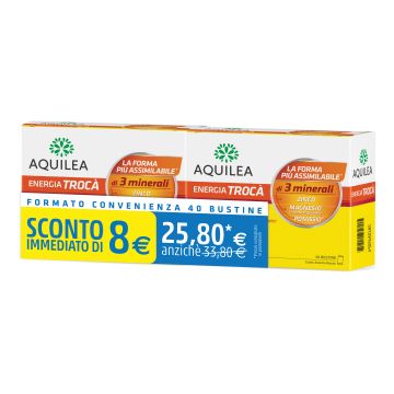 Aquilea energia troca' promopack 20 bustine