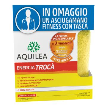 Aquilea energia troca' + vitamina d promopack 20 bustine
