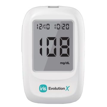 Glucometro iris evolution x sistema monitoraggio glicemia