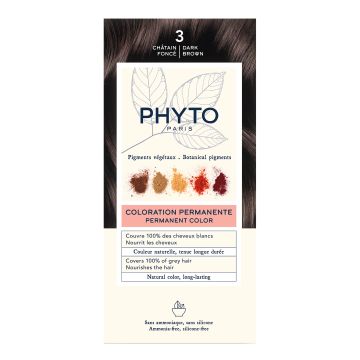 Color kit 3 castano scuro 1 latte 50 ml + 1 crema 50 ml + 1 maschera 12 ml