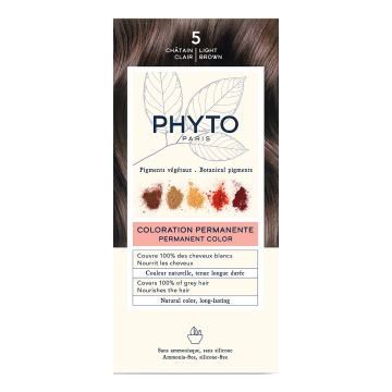 Color kit 5 castano chiaro 1 latte 50 ml + 1 crema 50 ml + 1 maschera 12 ml