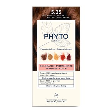 Color kit 5,35 castano chiaro cioccolato 1 latte 50 ml + 1 crema 50 ml + 1 maschera 12 ml