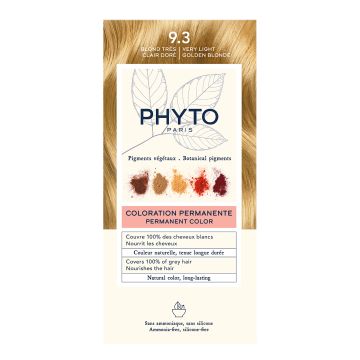 Color kit 9,3 biondo chiarissimo dorato 1 latte 50 ml + 1 crema 50 ml + 1 maschera 12 ml