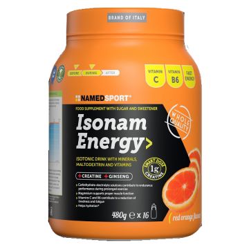 Isonam energy orange 480 g 1 g creatina