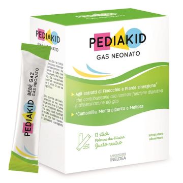 Pediakid gas neonato 12 stick