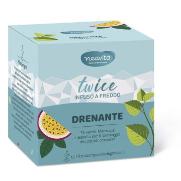 Neavita twice infuso drenante filtroscrigno 15 filtri