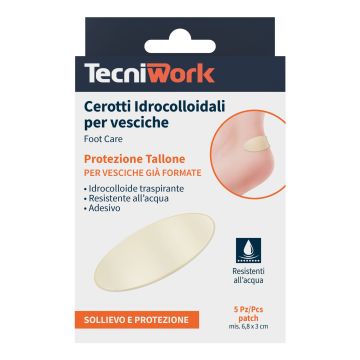 Cerotti idrocolloidali per vesciche 5 pezzi