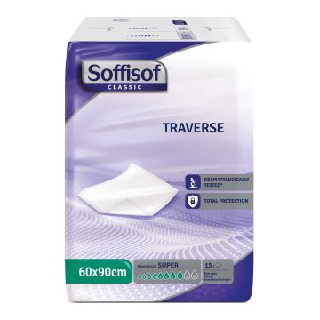 Soffisof Traversa Incontinenza 8 Gocce 60x90cm 15 Pezzi