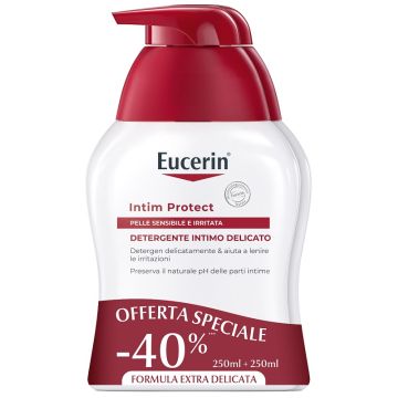 Eucerin bipacco ph5 detergente intimo 250 ml + 250 ml