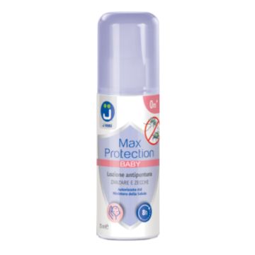 Jbimbi latte repellente antizanzare max protection baby & mum 75 ml