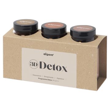 Algem natura 3d detox pack composto da 3 prodotti : algem supreme zenzero 50 compresse + algem supreme lipos 40 capsule + algem supreme hepur 40 capsule