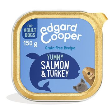 Edgard&cooper dog export cup salmon & turkey 150 g