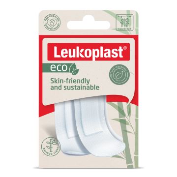 Cerotto leukoplast eco strips 20 pezzi assortiti