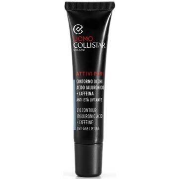 Collistar attivi puri contorno occhi acido ialuronico + caffeina 15 ml