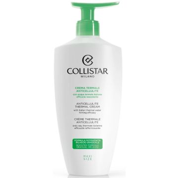 Collistar crema termale anticellulite co acqua termale italiana efficacia rassodante 400 ml