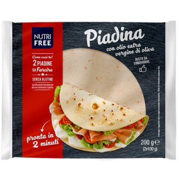 Nutrifree piadina 2 pezzi da 100 g food&club