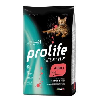 Prolife Gatto Lifestyle Adulto Salmone & Riso 1,5 Kg