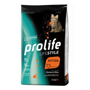 Prolife Gatto Lifestyle Kitten Pollo & Riso 400 Gr