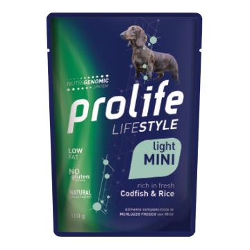 Prolife Cane Lifestyle Mature Mini Pesce Bianco & Riso Busta 100 Gr