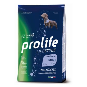 Prolife Cane Lifestyle Mature Mini Pesce Bianco & Riso 2 Kg