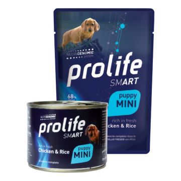 Prolife Cane Smart Puppy Mini Pollo & Riso Busta 100 Gr