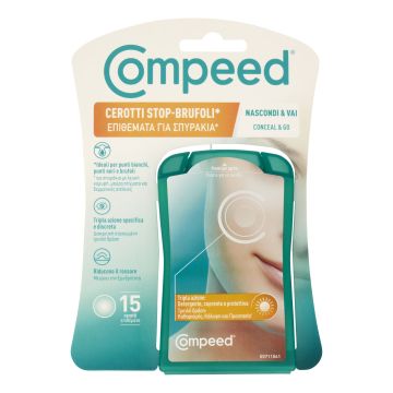 Compeed Cerotti Stop-Brufoli Nascondi e Vai 15 Cerotti