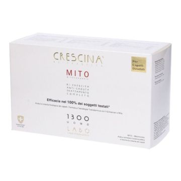 Crescina ri-crescita mito 1300 uomo tc 20+20 fiale 3,5 ml