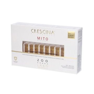 Crescina ri-crescita mito 200 donna 20 fiale 3,5 ml
