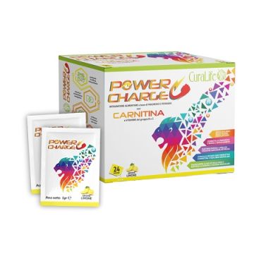 Curalife powercharge carnidina limone 24 bustine